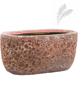 Lava Oval 31x18/h15 relic pink 6LAVO150P