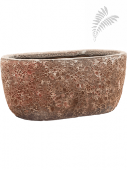Lava Oval 38x24/h19 relic pink 6LAVO190P