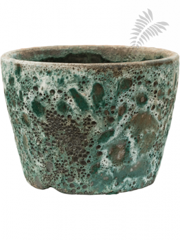 Lava Couple Straight RU 19/h13 Relic Jade (glazed inside) -A-
6LAVR130J