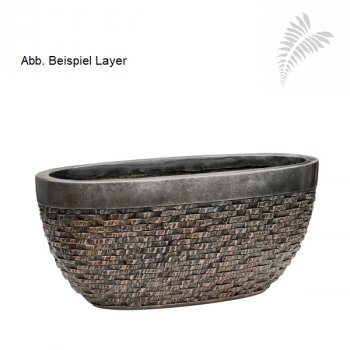 Luxe Lite Univ Layer Oval 45x20/H20 6LXLALO10