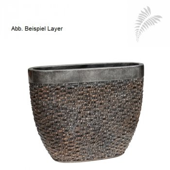 Luxe Lite Univ Layer Oval 50x22/H40 6LXLALO13