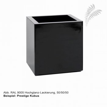 Prestige + Kubus QU 80 tiefschwarz gl 2001-0800-0800-0800-