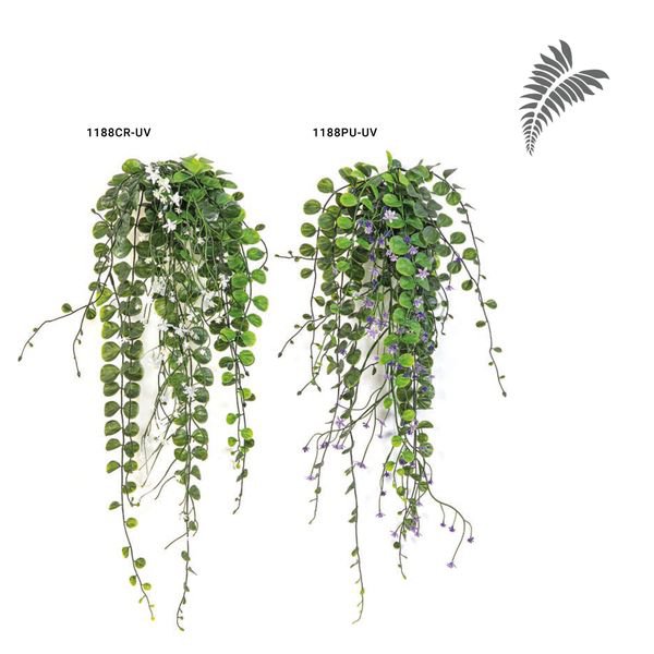 Dichondra hang Bush Cream UV 58cm 1188CR-UV