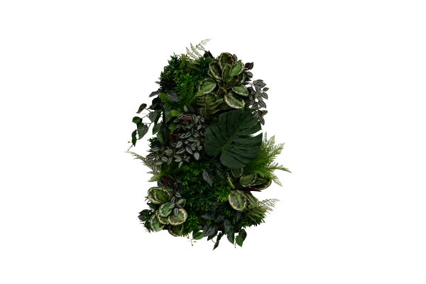 Kunstpflanzenmatte Mix 1 BxH 50x100 0,5 qm Dschungelmix 1