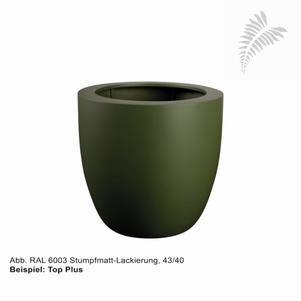 Top Plus RU 43/40 lichtgrau matt 1101-0420-0000-0400-