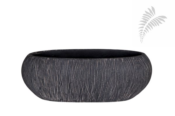 Twist Jardiniere RE 56x23/20 schwarz 6TWIOB85A