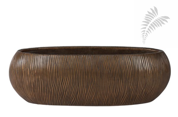 Twist Jardiniere RE 56x23/20 bronze 6TWIOC365