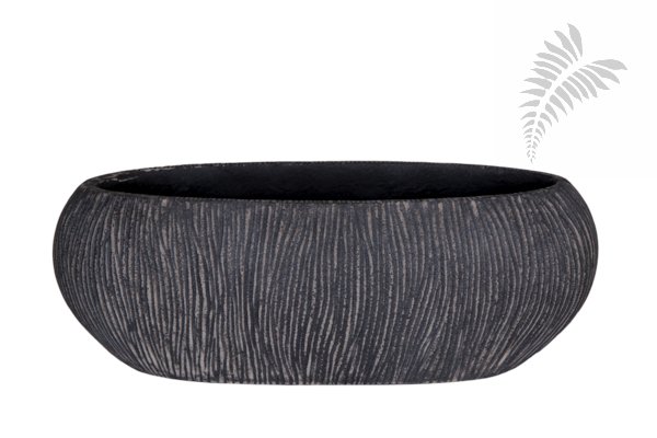 Twist Jardiniere RE 75x30/25 schwarz 6TWIOB85B