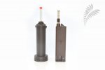 Wasserstandsanzeiger 21 cm TOP mit Fuß mit Absaugschacht für Bodengefäß